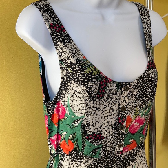 Anthropologie Maeve Sleeveless Floral Print Dress - Picture 2 of 12